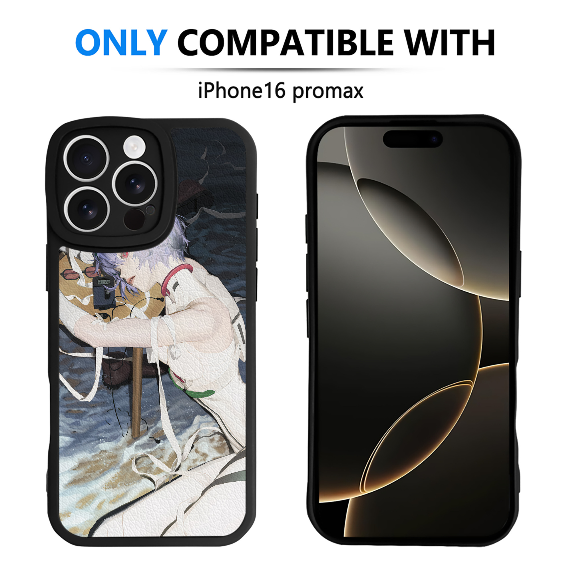 （画像用） EVA 新世紀エヴァンゲリオン 【iPhone 16シリーズ対応】シリコンスマホケース（レザー調） 材質：シリコン